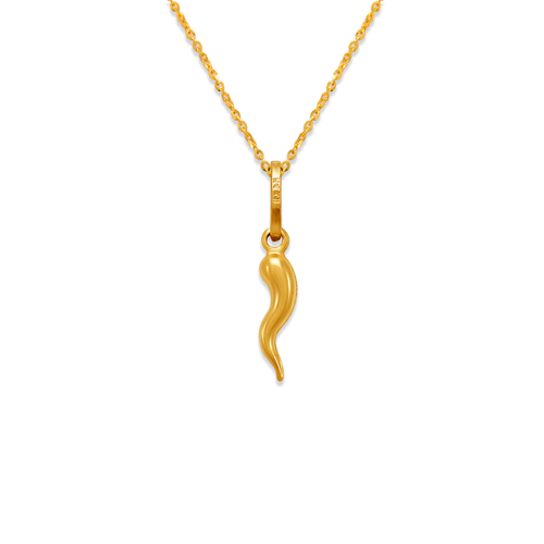 166-001 15mm Horn Charm Pendant