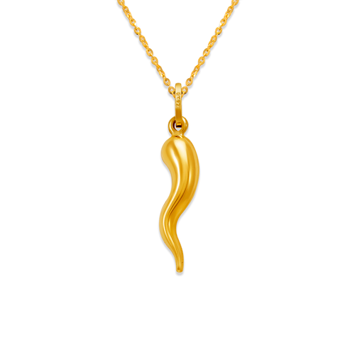 166-004 25mm Horn Charm Pendant