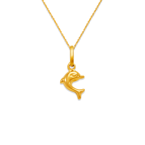 166-012 Dolphin Charm Pendant