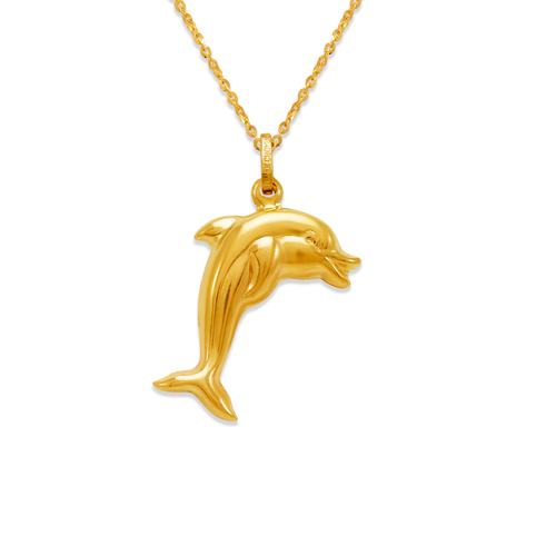 166-016 Dolphin Charm Pendant