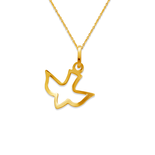 166-022 Dove Charm Pendant
