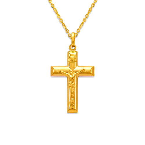 166-057 29mm Jesus Cross Charm Pendant