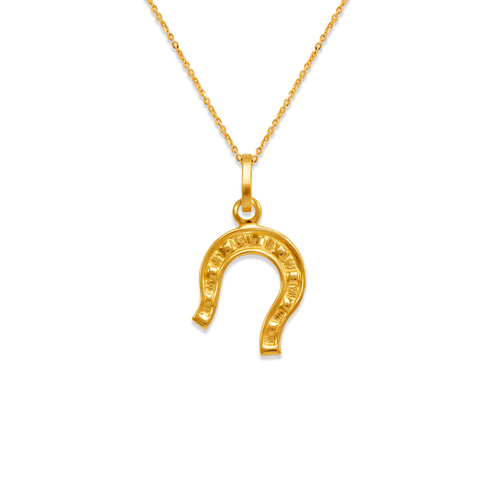 166-077 Horseshoe Charm Pendant