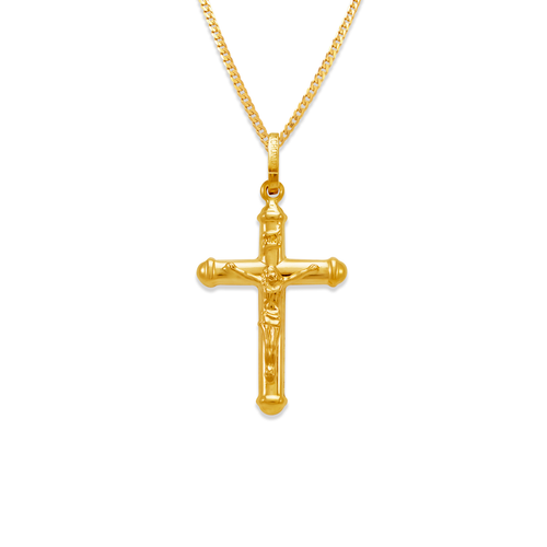 166-087 23mm Jesus Cross Charm Pendant