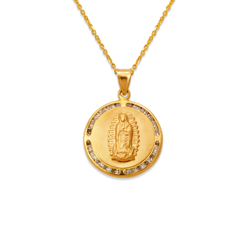 367-411 Guadalupe CZ Pendant