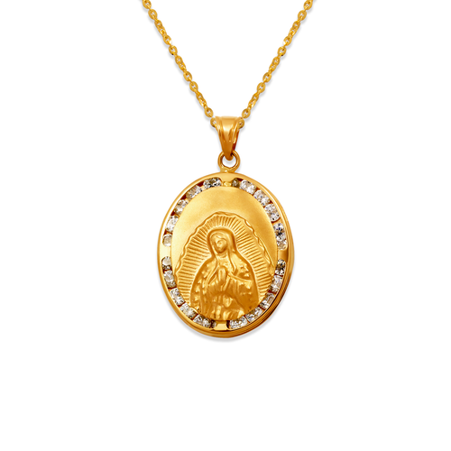 367-432 Guadalupe CZ Pendant