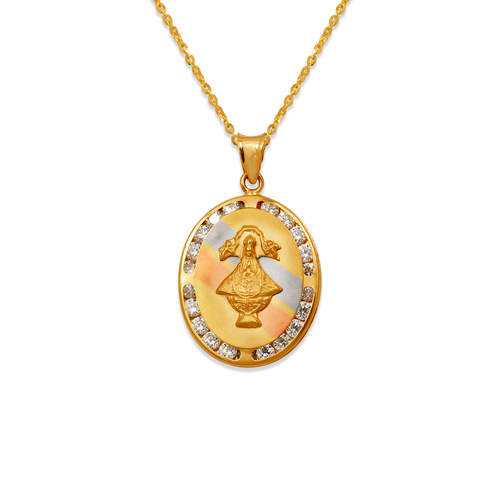 367-436T San Juan de los Lagos CZ Pendant