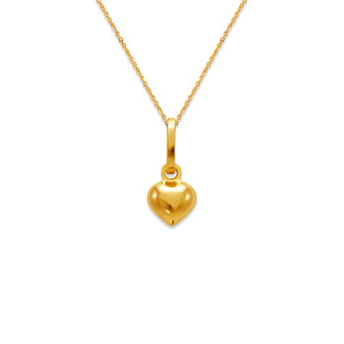 166-072 6mm Heart Charm Pendant
