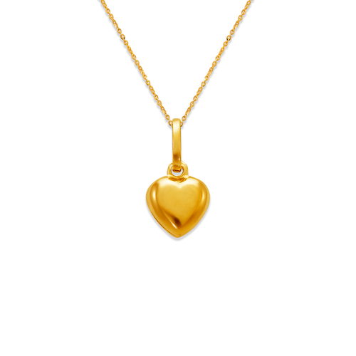 166-073 8mm Heart Charm Pendant