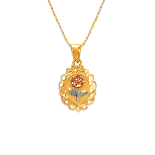 568-149 Rose Pendant