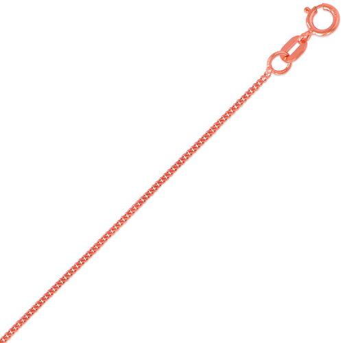 132-106RS Baby Curb Rose Chain