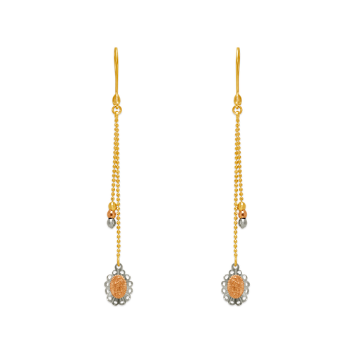 842-014  Dangling Guadalupe Earrings