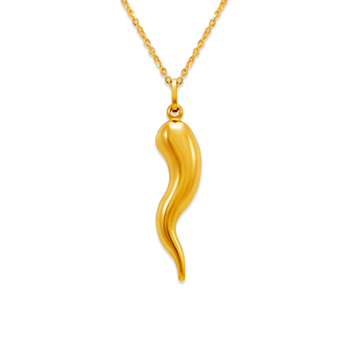 166-005 33mm Horn Charm Pendant