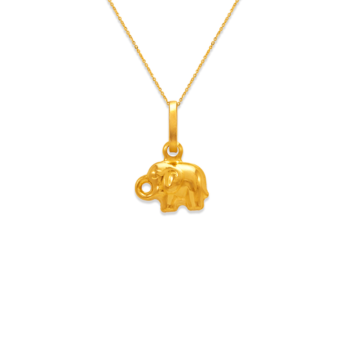 166-006 Baby Elephant Charm Pendant