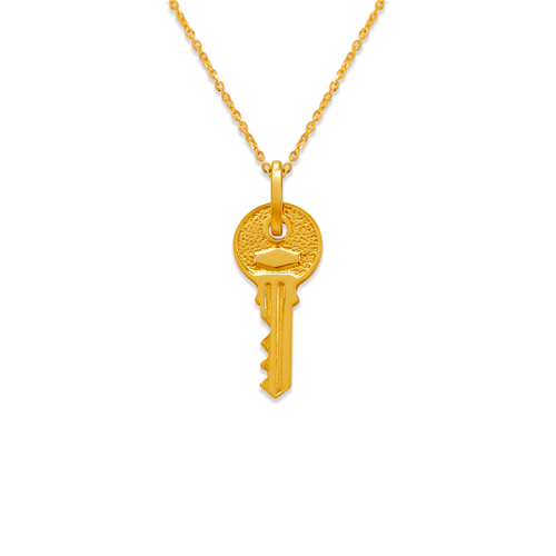 166-029 19mm Key Charm Pendant