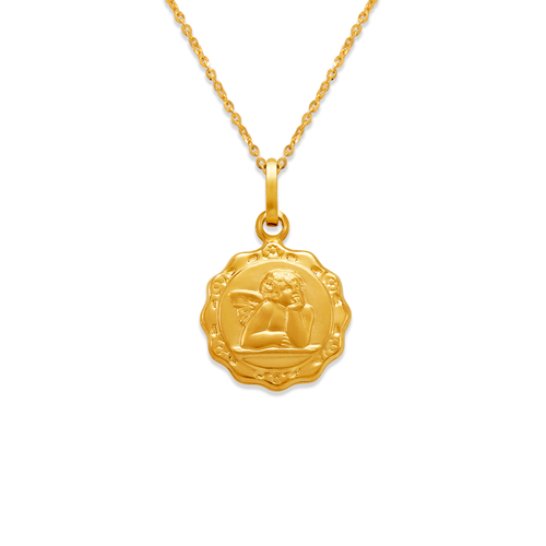 166-064 14mm Angel Charm Pendant