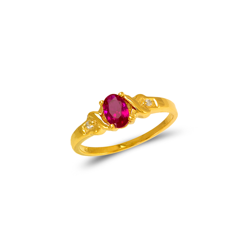 673-003 Ladies CZ Ring