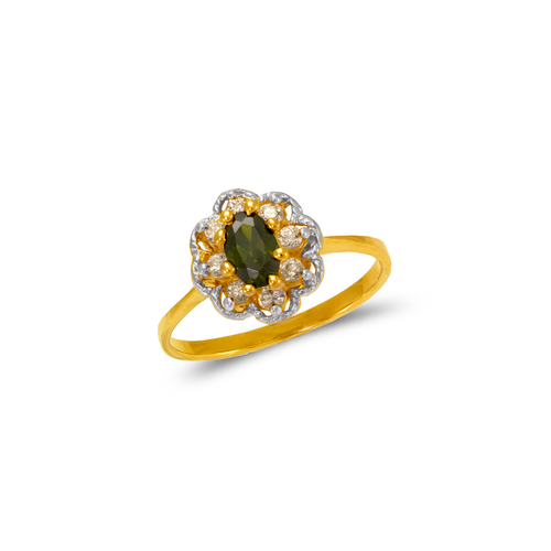 673-077 Ladies CZ Ring