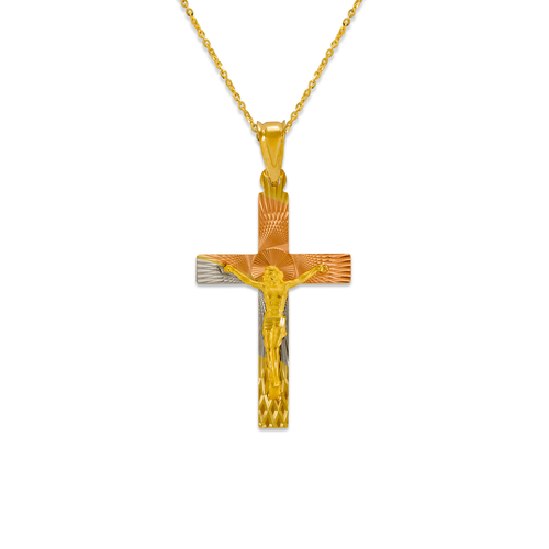 362-961T-036 Jesus Cross Scapular Pendant
