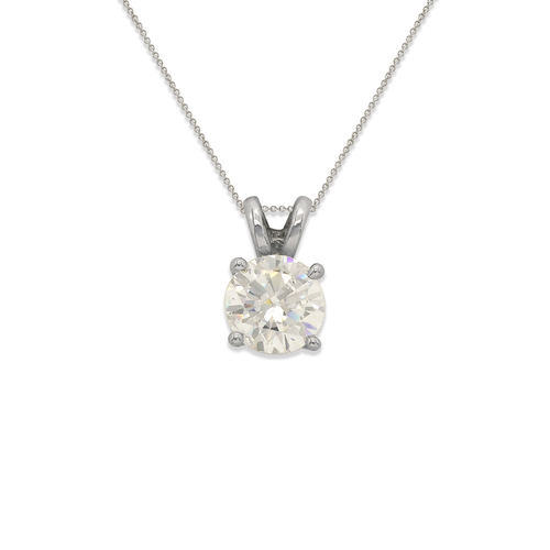 663-301W-060 6mm CZ Pendant