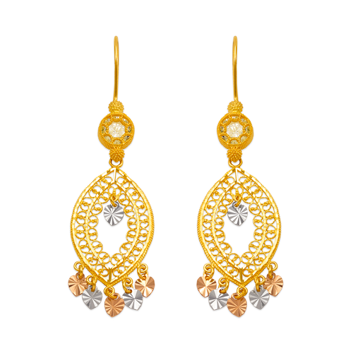 242-007T D/C Chandelier Earrings