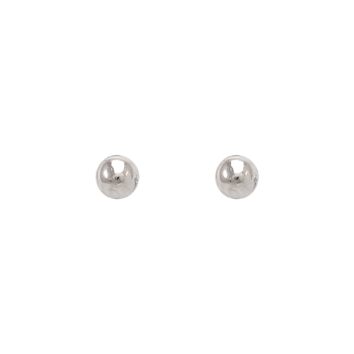 343-002W 3mm Ball Stud Earrings