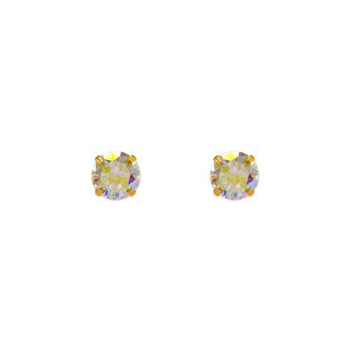 343-094 Tornasol CZ Stud Earrings