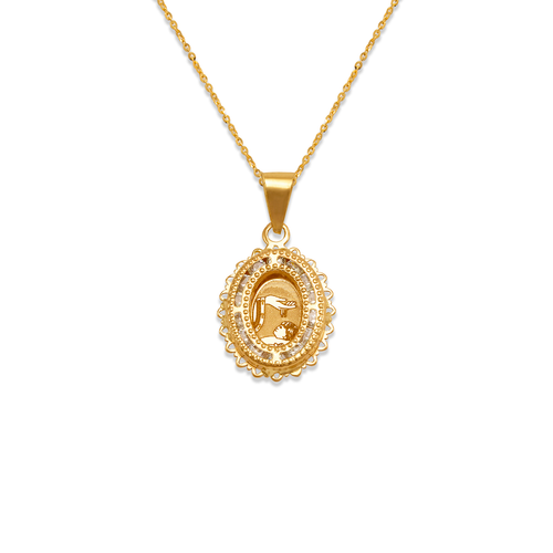 367-075 Baptism CZ Pendant