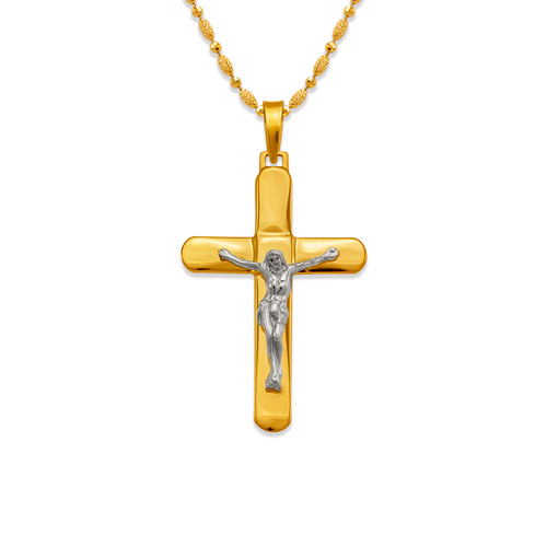 161-612C High Polished Cross Pendant