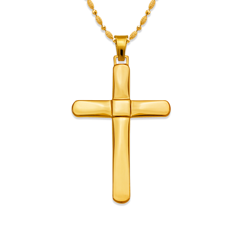 161-613 High Polished Cross Pendant