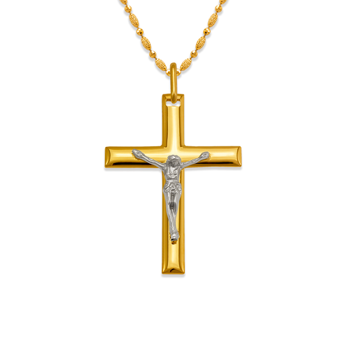 161-624C High Polished Cross Pendant