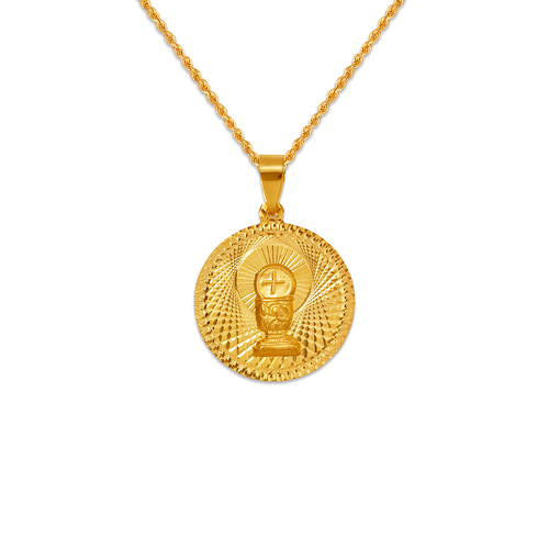 167-203-016 D/C Communion Chalice Pendant