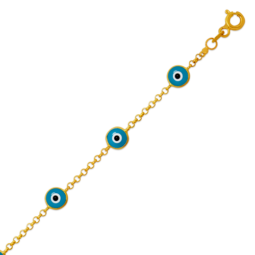 220-003LB Evil Eye Bracelet