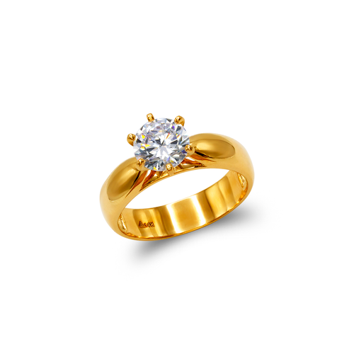 671-019 5mm Ladies Solitaire Ring