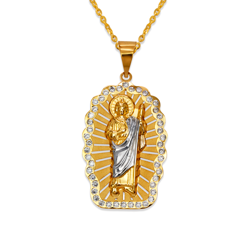 367-464 San Judas CZ Pendant