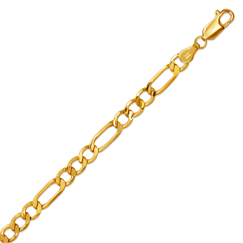 136-201-120BR Hollow Figaro Bracelet