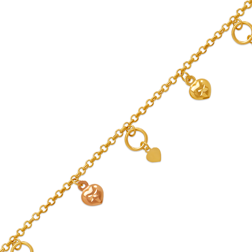 229-100-001T Charm Bracelet/Anklet