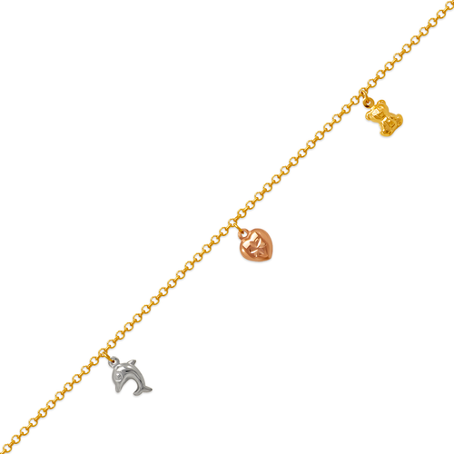 229-100-004T Charm Anklet