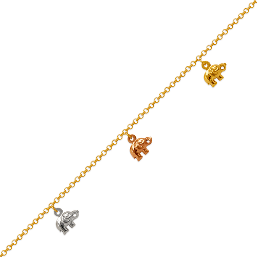 229-100-009T Charm Anklet