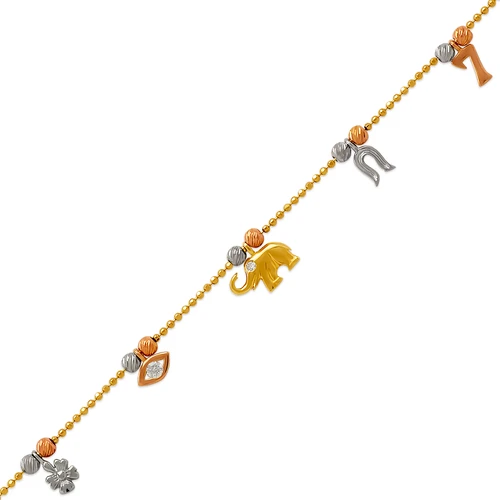 229-100-012T Charm Bracelet/Anklet