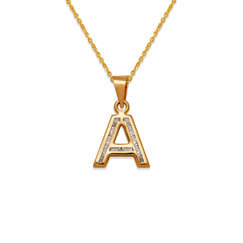 367-653-A Initial "A" Pendant