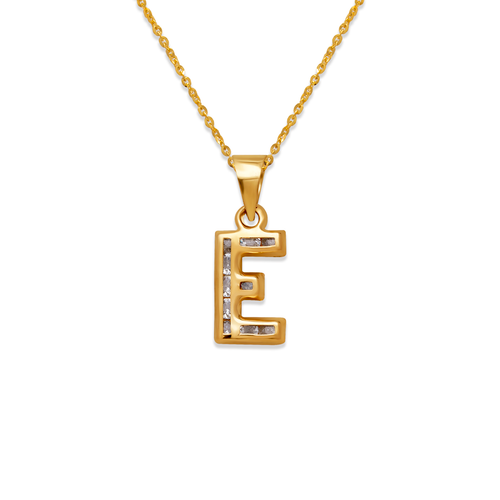 367-653-E Initial "E" Pendant