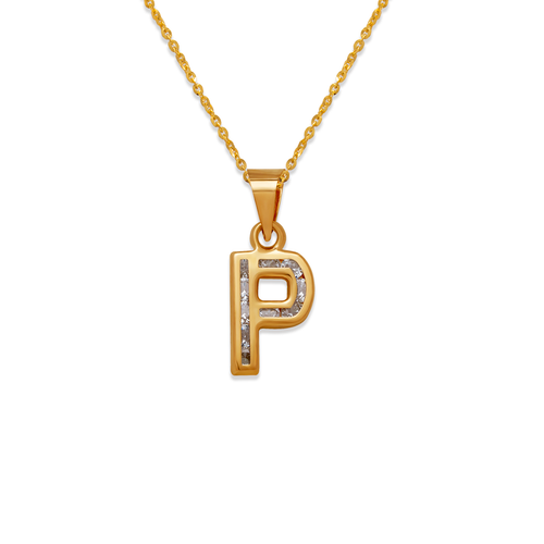 367-653-P Initial "P" Pendant
