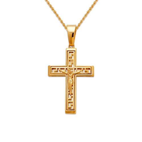 167-404-032 High Polished Cross Pendant