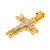 468-002 57mm Fancy Jesus Cross CZ Pendant