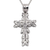 468-003W 51mm Fancy Jesus Cross CZ Pendant