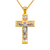 468-011 Fancy Jesus Cross CZ Pendant