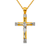 468-020 Fancy Jesus Cross CZ Pendant