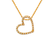 661-002 Heart CZ Pendant