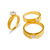 473-607S Wedding Trio Ring Set